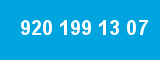 920 199 13 07 920 199 13 07